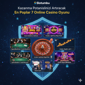 Kazanma Potansiyelinizi Artıracak En Popüler 7 Online Casino Oyunu